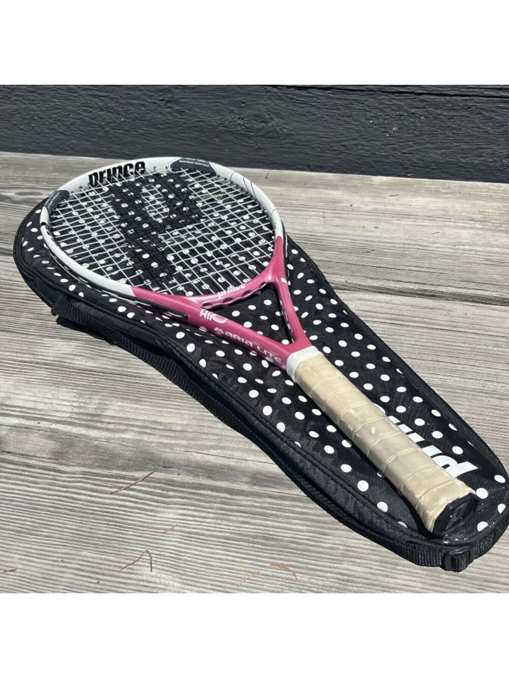 Prince Air-o Maria Lite Tennis Racket grip size 2 w/ Prince Bag